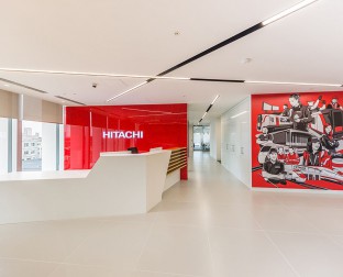 Офисное помещение компании «Hitachi»